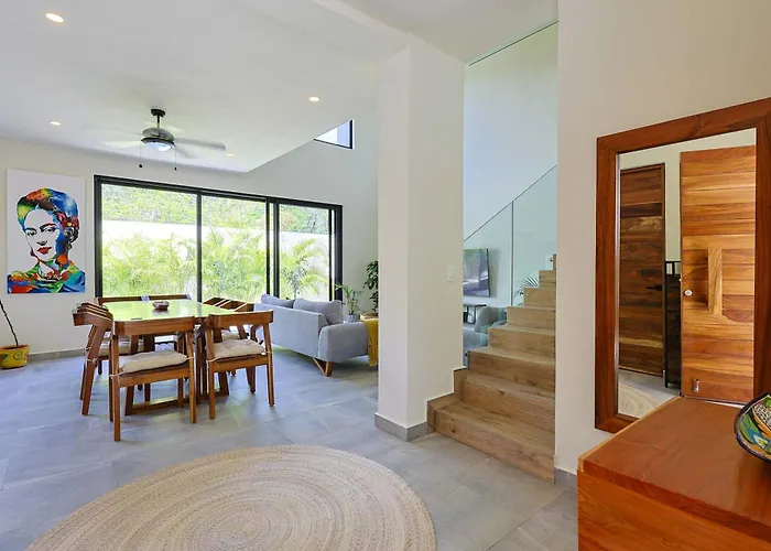 Family With Patio, Shared Pool & Cenote Playa del Carmen