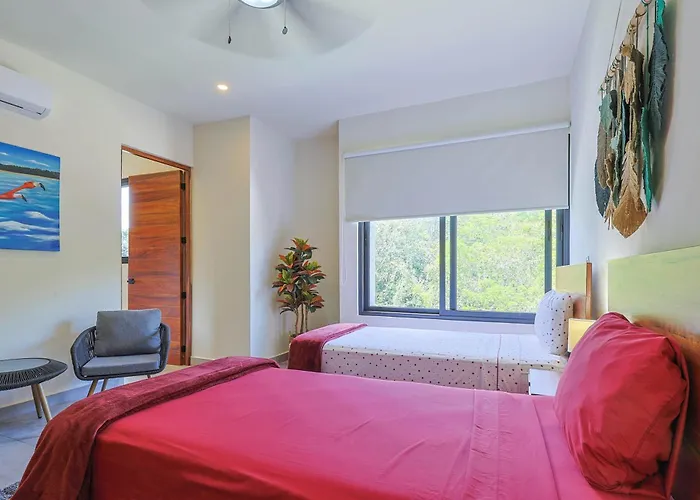 Family With Patio, Shared Pool & Cenote Playa del Carmen