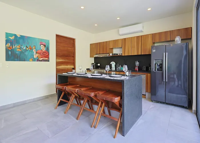 Family With Patio, Shared Pool & Cenote Playa del Carmen