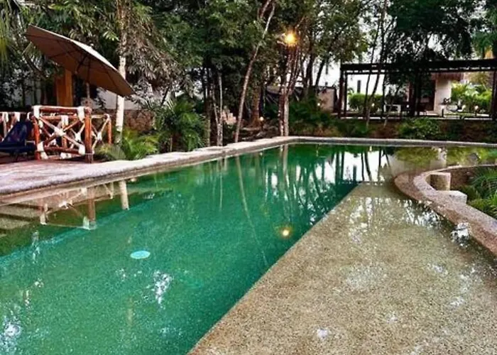 Family With Patio, Shared Pool & Cenote Playa del Carmen