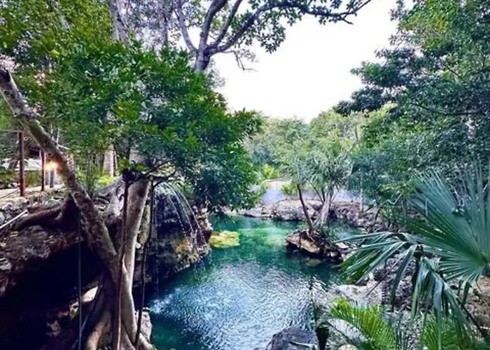 Family With Patio, Shared Pool & Cenote * Playa del Carmen